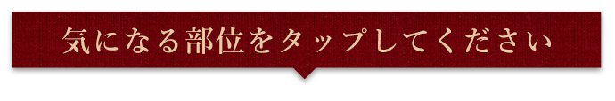 気になる部位をタップしてください